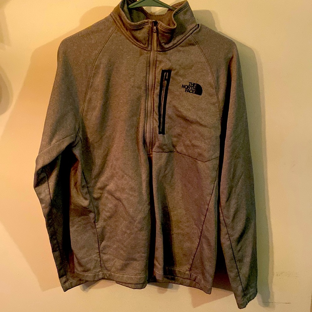 North Face light weight 3/4 zip